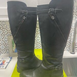 Gianni Bini Black Over the Knee Boots